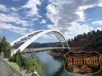 Brücke am Flaming Gorge - US BIKE TRAVEL™